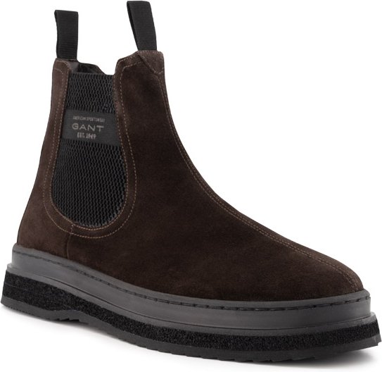 Thumbnail - Gant Herren Chelsea Boots braun Velours