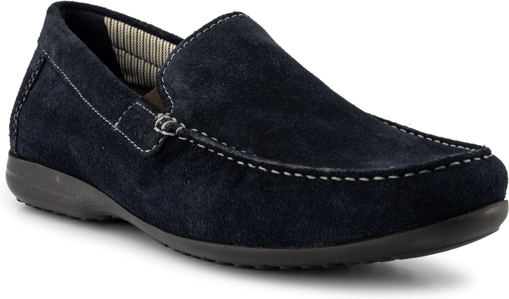 Thumbnail - Sioux Herren Mokassins blau Velours