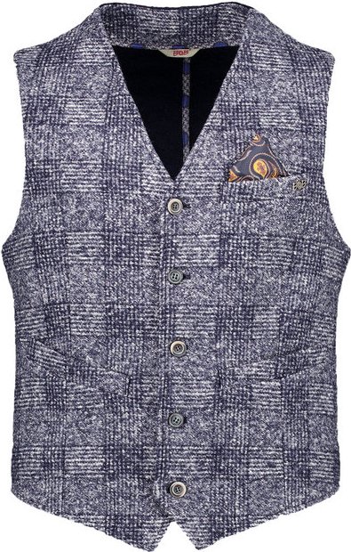 BOB Herren Weste blau