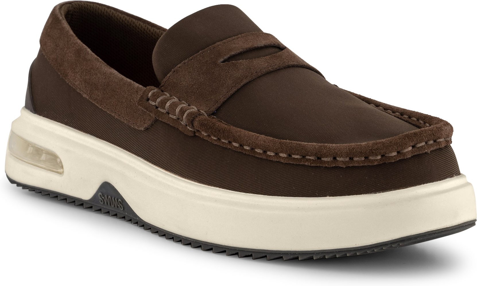 SWIMS Herren Slipper braun Velours