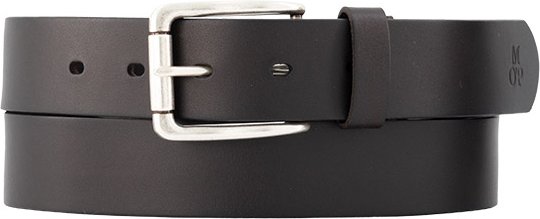 Marc O'Polo Herren Gürtel braun Glattleder