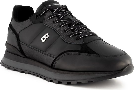 Thumbnail - BOGNER Herren Sneaker schwarz Glattleder