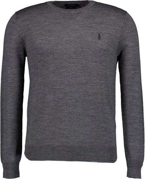 Polo Ralph Lauren Herren Pullover grau unifarben Slim Fit