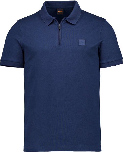BOSS Orange Herren Polo-Shirts blau