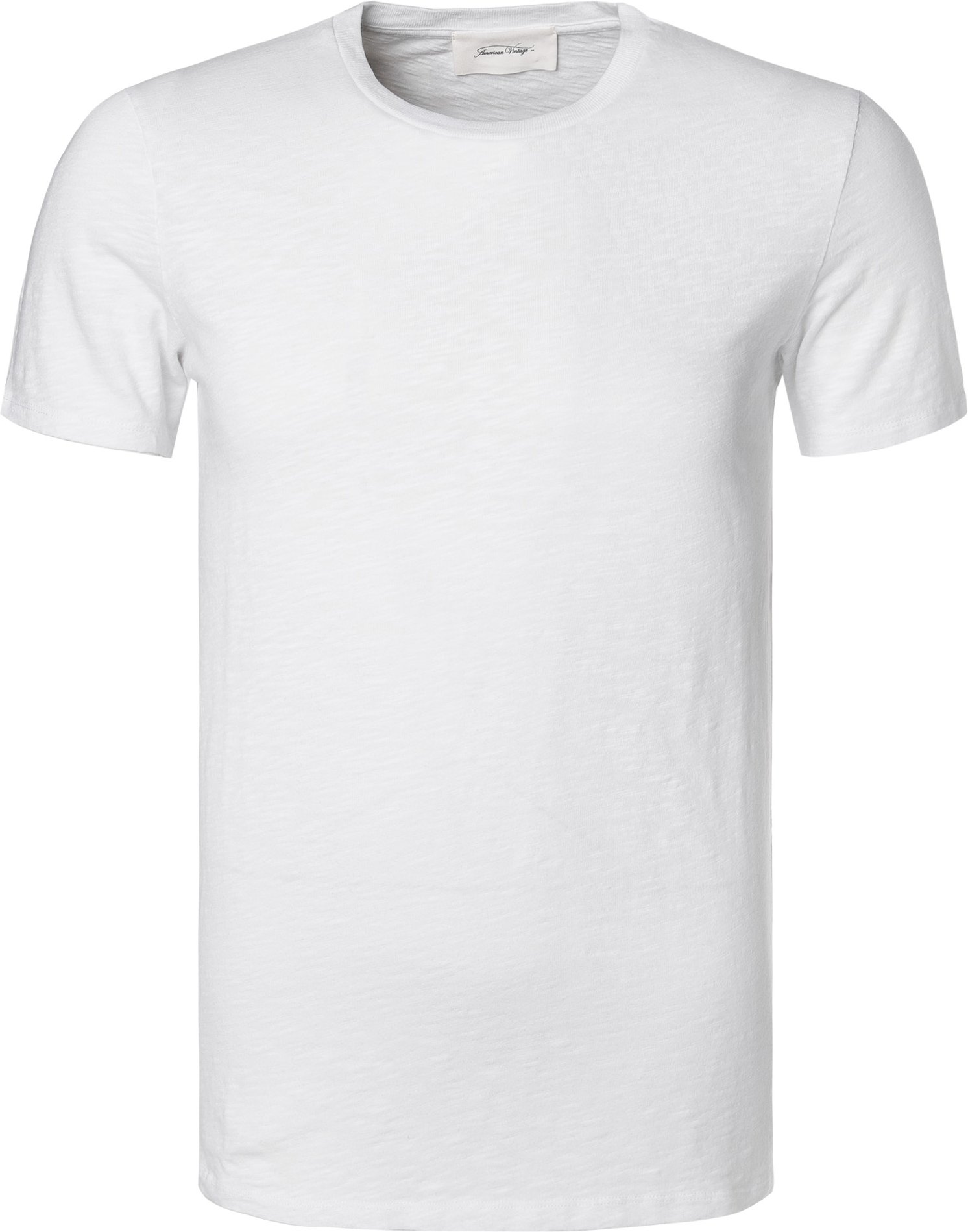 American Vintage Herren T-Shirt weiß meliert