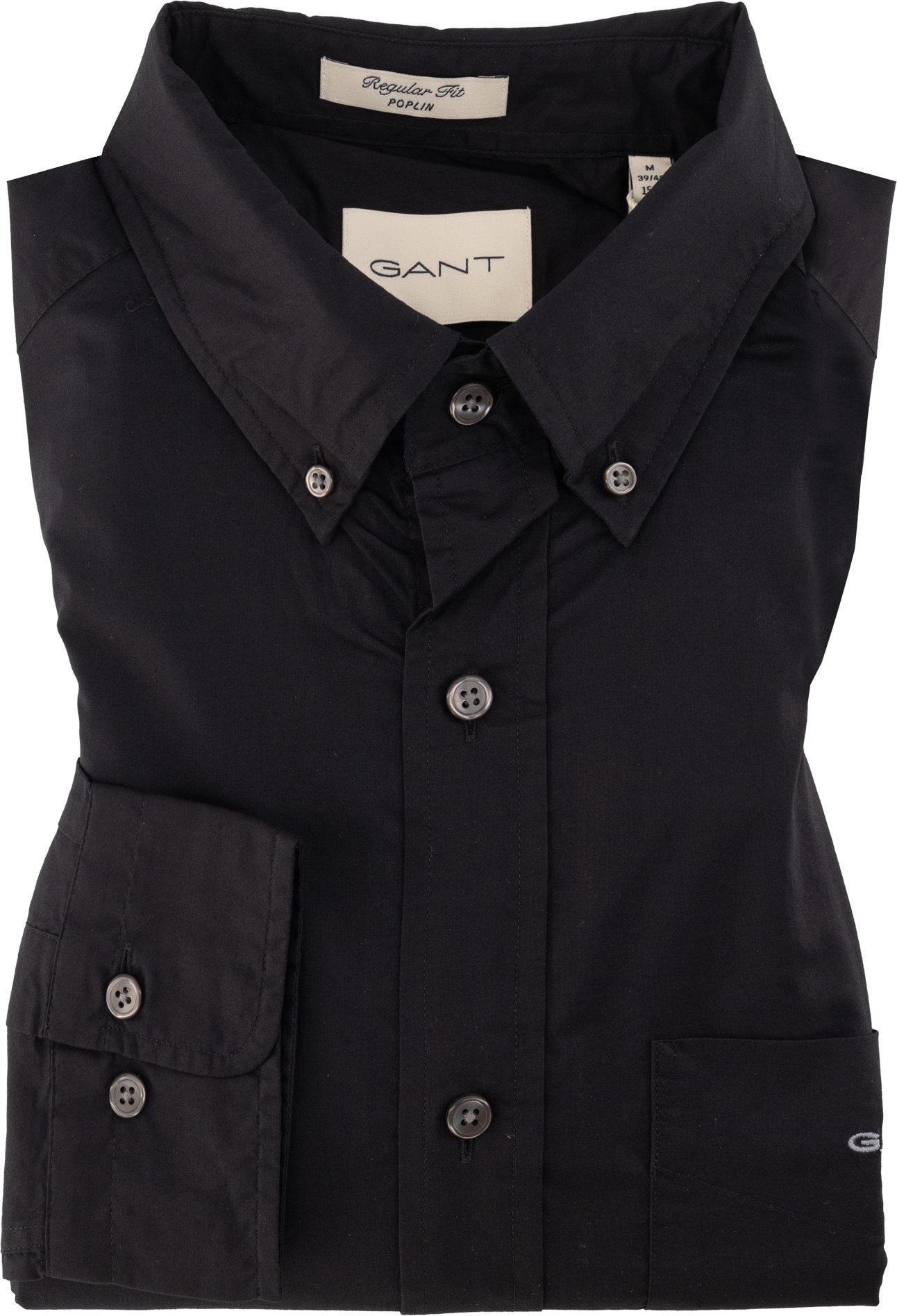 Gant Herren Hemd schwarz