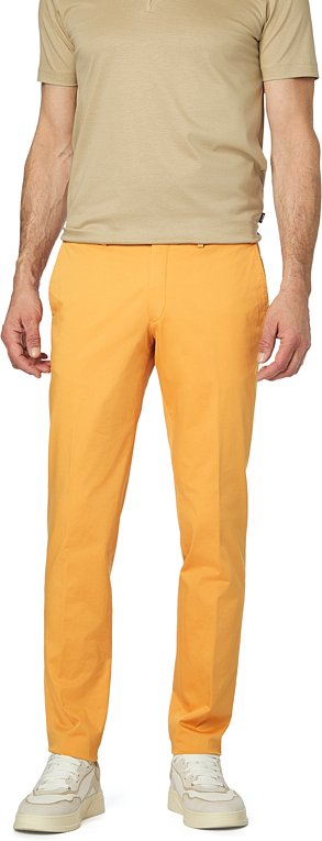 HILTL Herren Hose orange Slim Fit