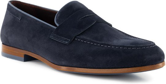 Thumbnail - rosso e nero Herren Loafer blau Velours