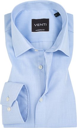 Thumbnail - Venti Herren Hemd blau