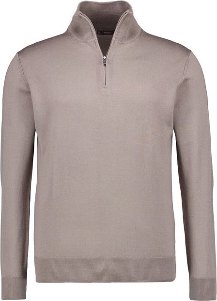 BOGGI MILANO Herren Pullover beige unifarben