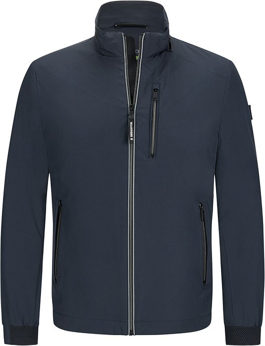 MILESTONE Herren Jacke blau unifarben