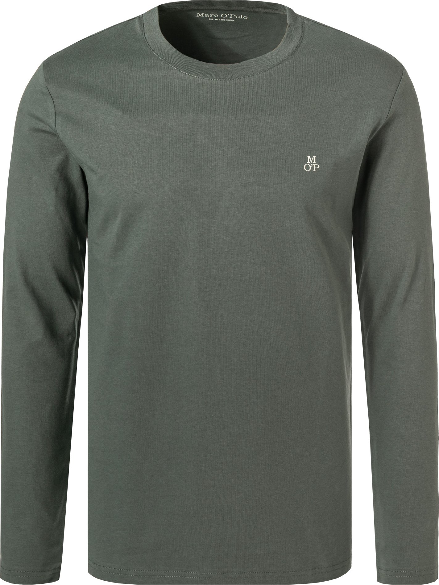 Thumbnail - Marc O'Polo Herren Longsleeve grün