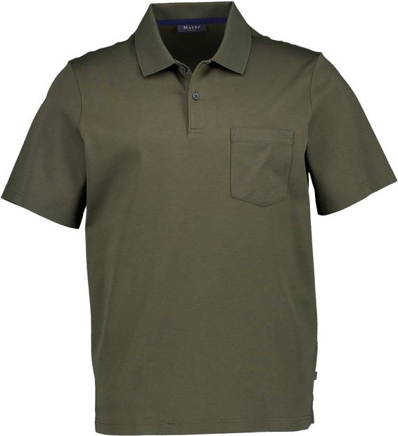 Thumbnail - MAERZ Muenchen Herren Polo-Shirt grün