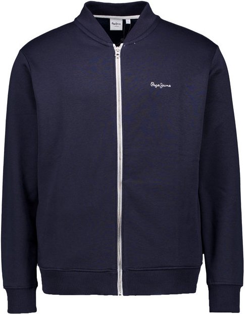 Pepe Jeans Herren Sweatjacke blau unifarben