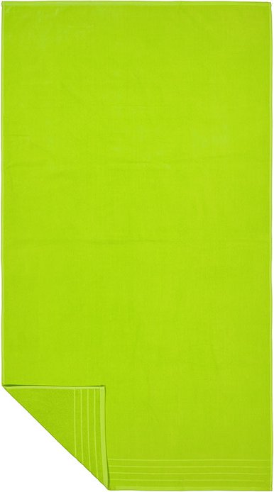 LASA Herren Liegetuch grün Baumwolle & Mix unifarben