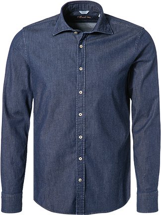 Thumbnail - Stenströms Herren Jeanshemd blau