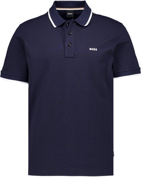 BOSS Black Herren Polo-Shirts blau