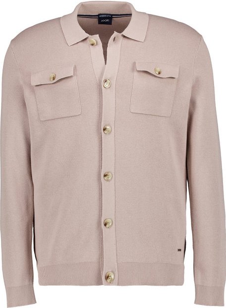 JOOP! Herren Cardigan beige unifarben