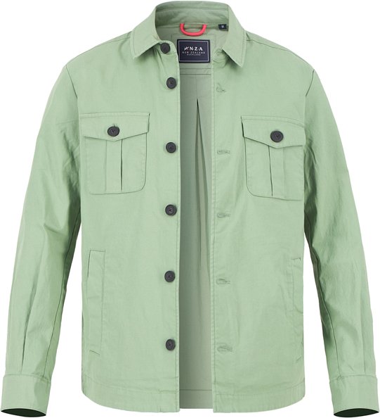 Thumbnail - N.Z.A. Herren Overshirt grün