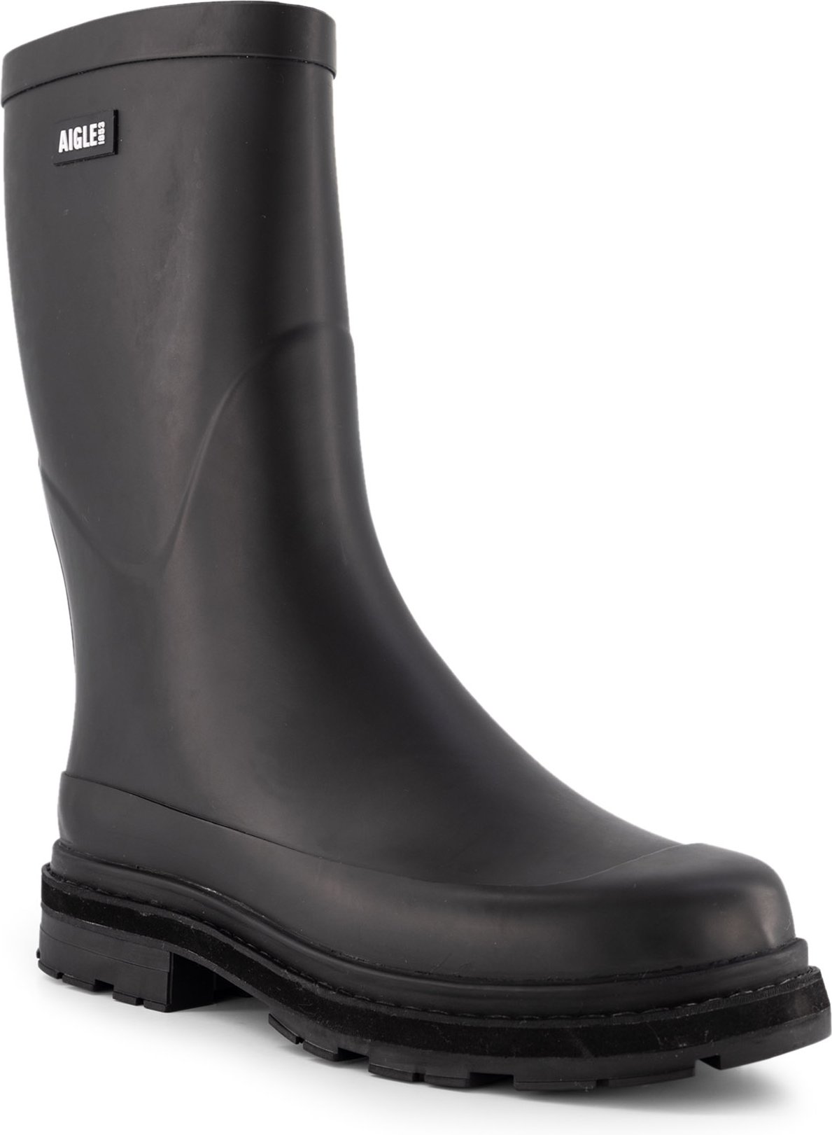 Aigle Herren Gummistiefel schwarz Gummi