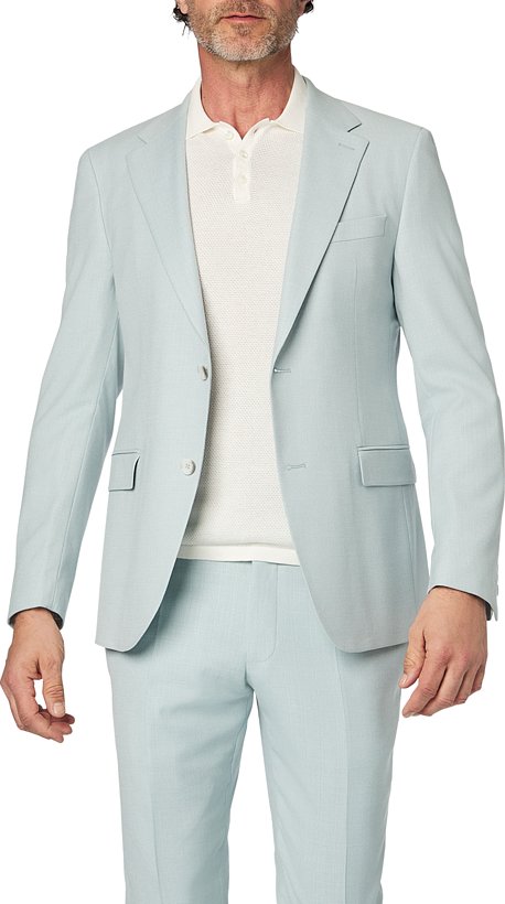 Thumbnail - Strellson Herren Sakko grün meliert Slim Fit