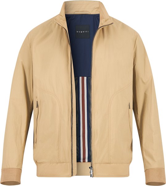 bugatti Herren Jacken beige unifarben