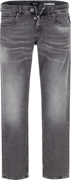 Replay Herren Jeans grau Straight Fit