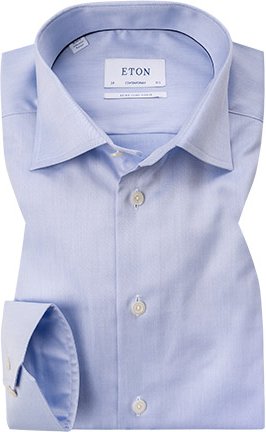 ETON Herren Hemd blau