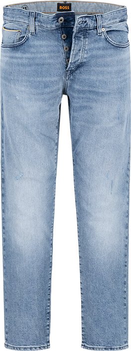 BOSS Orange Herren Jeans blau
