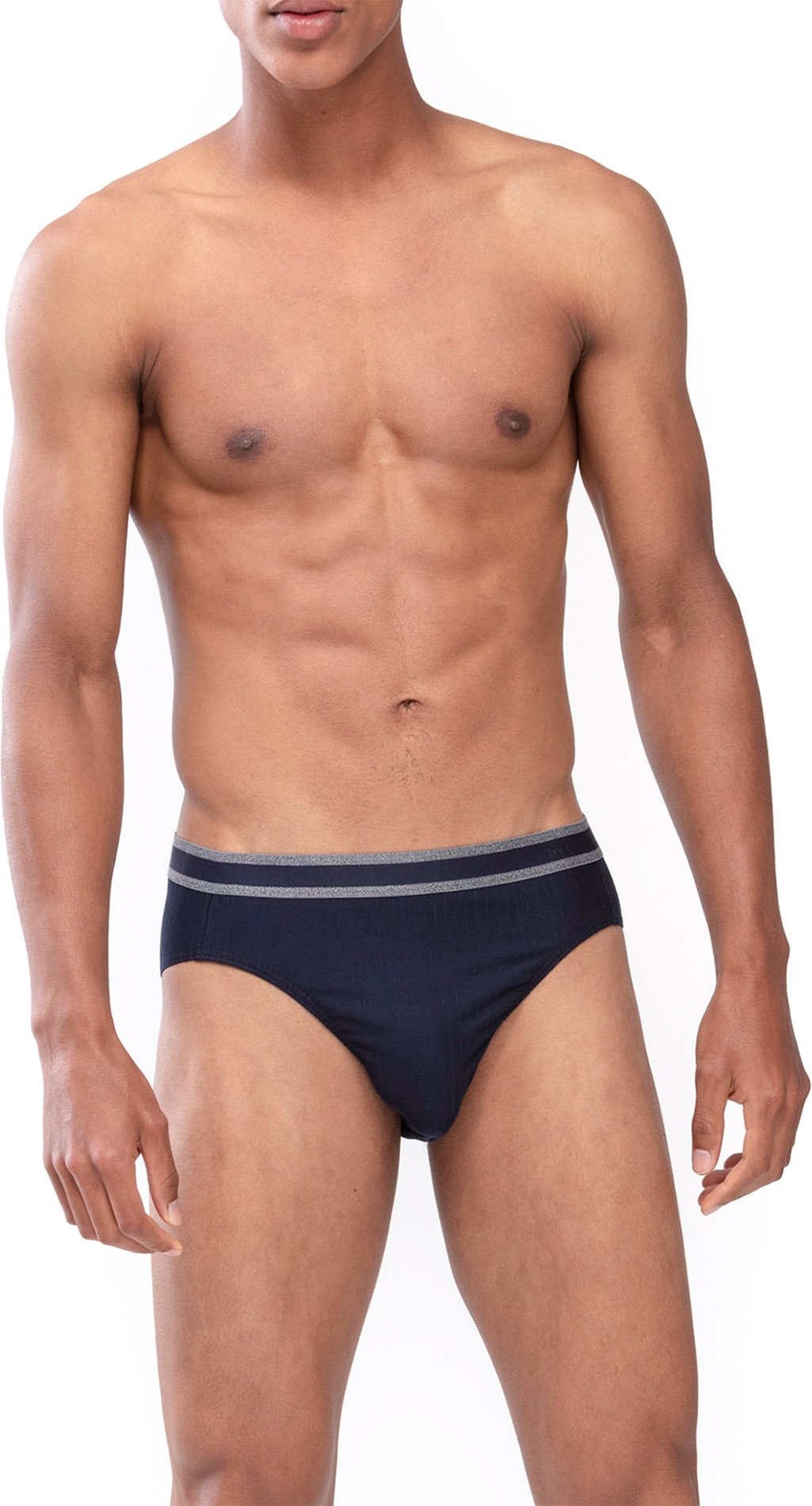 Mey Herren Jazz-Pants blau Baumwolle & Mix unifarben