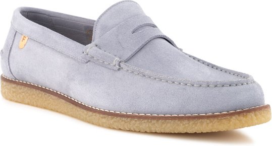 Thumbnail - Floris van Bommel Herren Loafer blau Velours