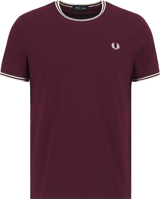 Fred Perry Herren T-Shirt rot
