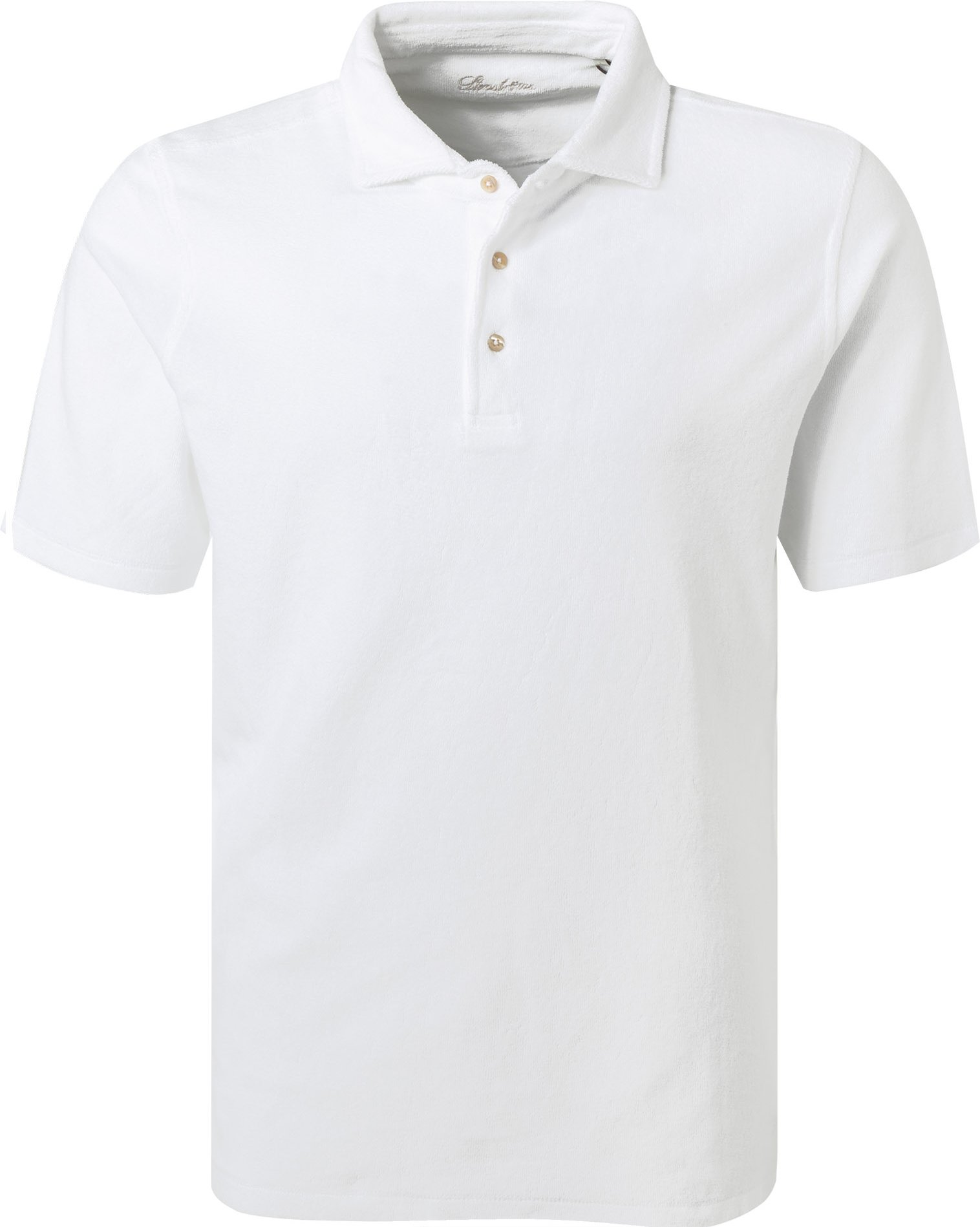 Stenströms Herren Polo-Shirt weiß