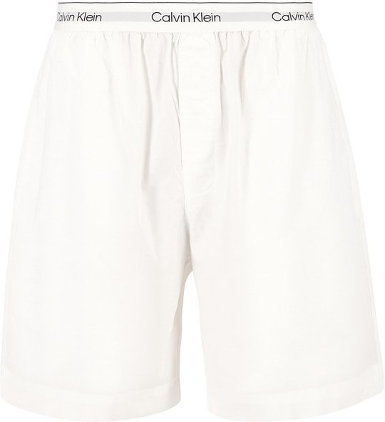 Thumbnail - Calvin Klein Underwear Herren Pyjamashorts weiß Baumwolle & Mix unifarben