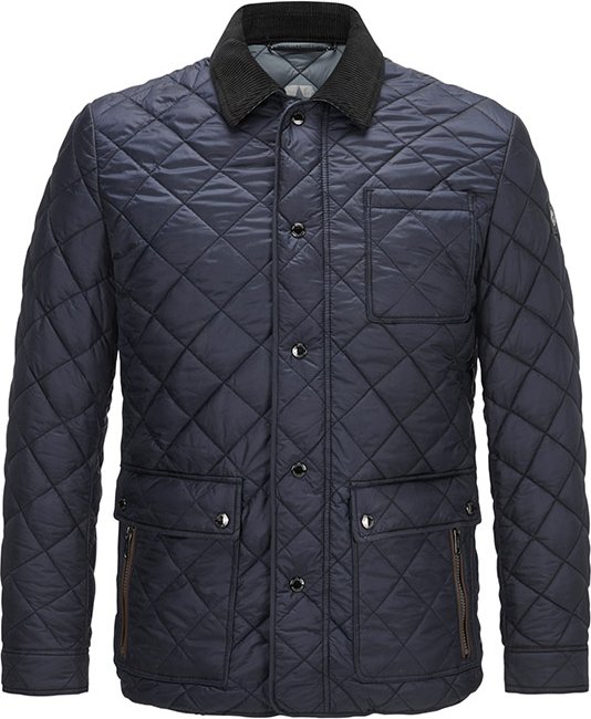 Thumbnail - MILESTONE Herren Steppjacke blau unifarben