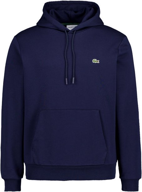 LACOSTE Herren Hoodie blau unifarben Classic Fit