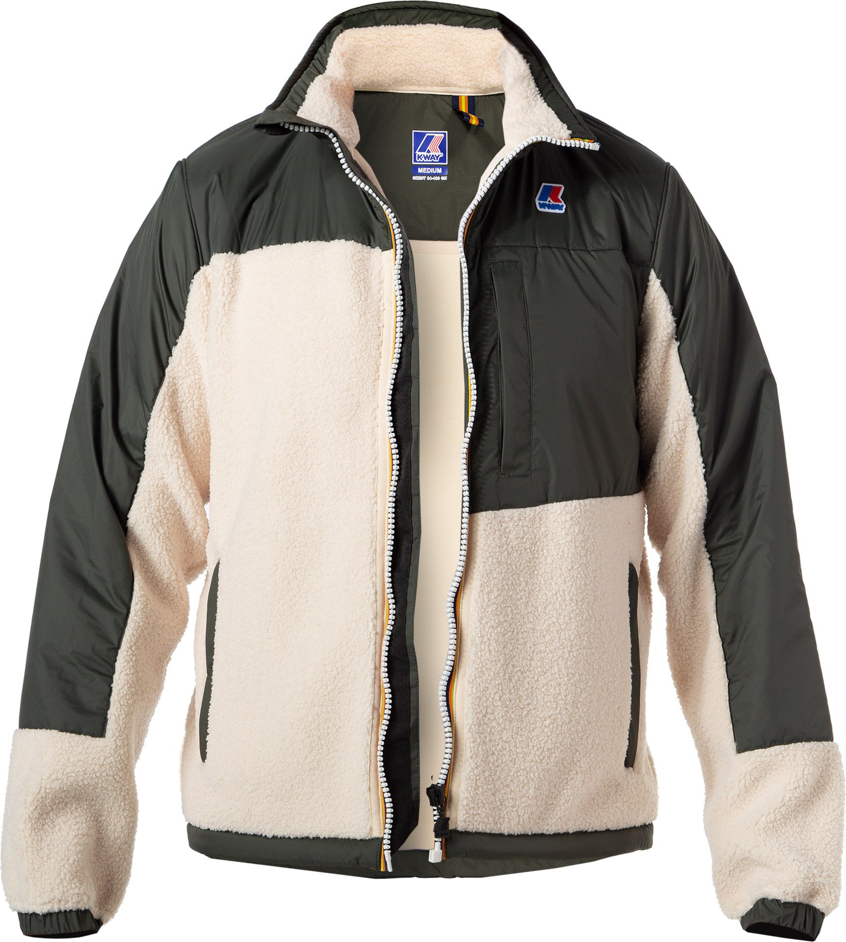 K-WAY Herren Jacke beige unifarben