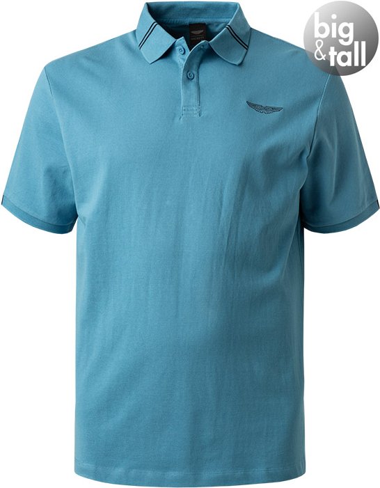 HACKETT Herren Polo-Shirt blau
