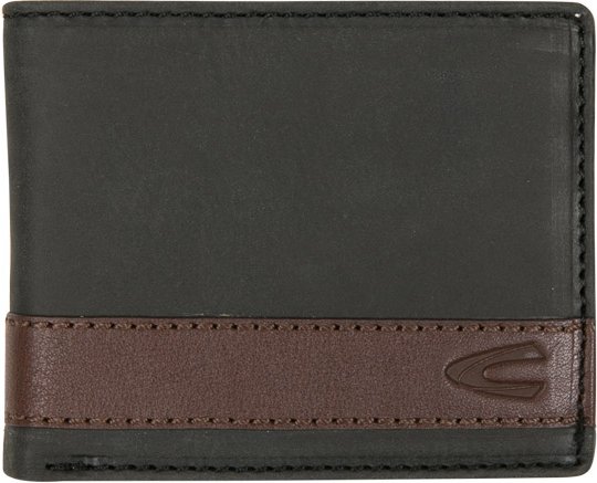 camel active Herren Geldbörsen/Etuis schwarz Leder