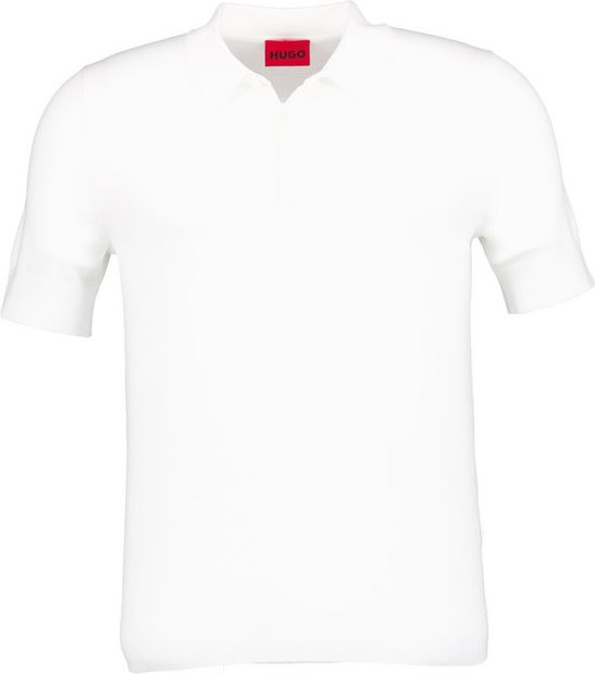 HUGO Herren Pullover weiß unifarben
