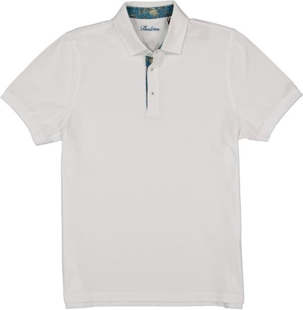 Stenströms Herren Polo-Shirt weiß