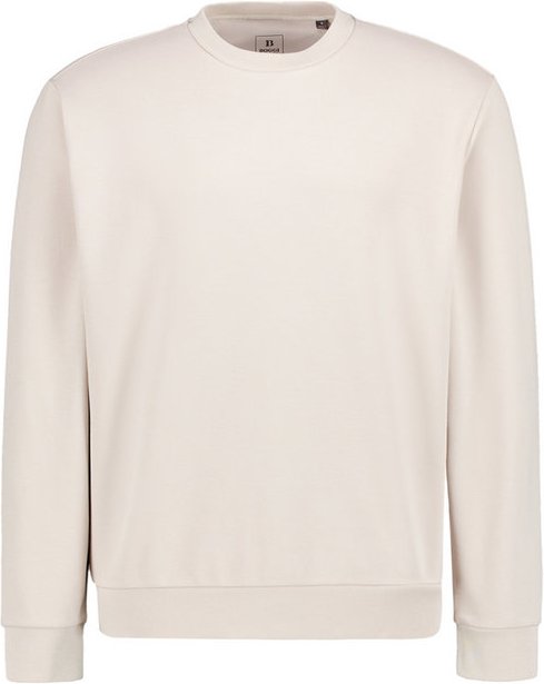 BOGGI MILANO Herren Pullover beige unifarben