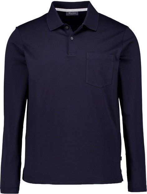 MAERZ Muenchen Herren Polo-Shirt blau