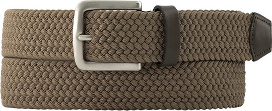 Marc O'Polo Herren Gürtel grau Textil