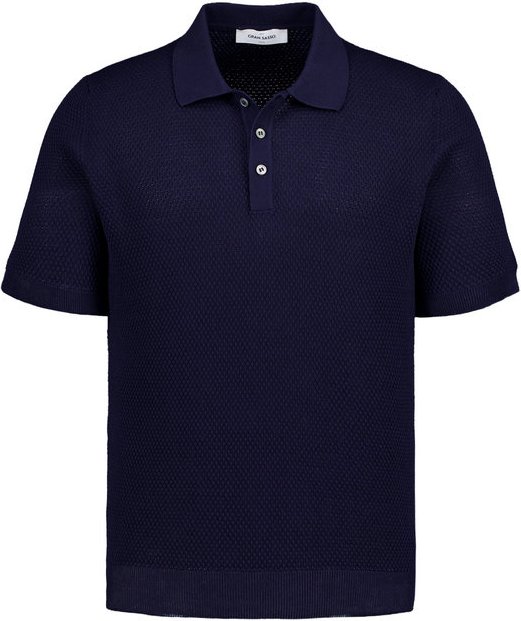 Gran Sasso Herren Polo-Shirts blau