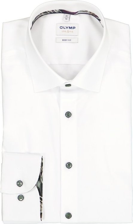 OLYMP Herren Hemd weiß