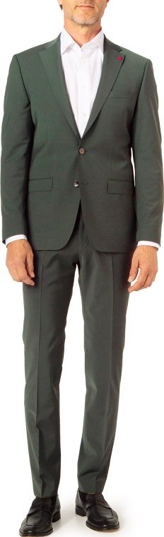 ROY ROBSON Herren Anzug grün Slim Fit