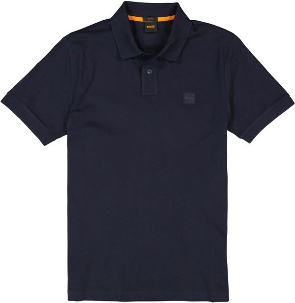 Thumbnail - BOSS Orange Herren Polo-Shirt blau Slim Fit