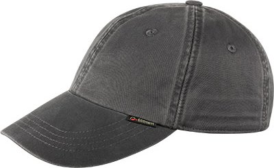 Herrenausstatter Herren Baseball Cap grau Baumwolle & Mix