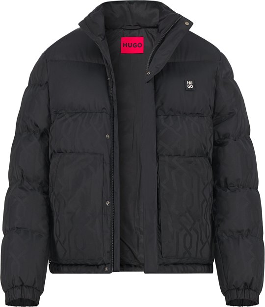 HUGO Herren Jacken schwarz unifarben